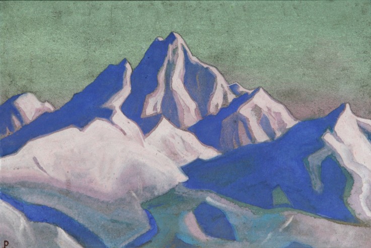 Himalayas from Nikolai Konstantinow. Roerich