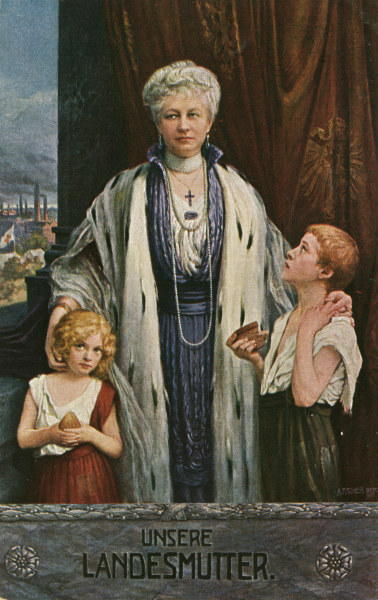 Auguste Viktoria als Landesmutter 1915 from 