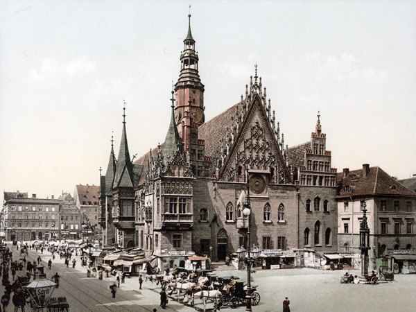 Breslau, Rathaus from 
