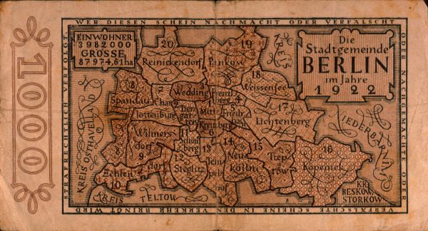 Berlin, Stadtplan 1622 from 