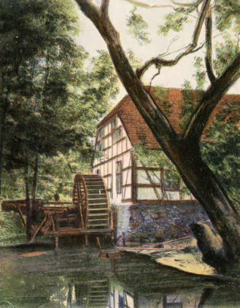 Buckow, Pritzhagener Mühle from 