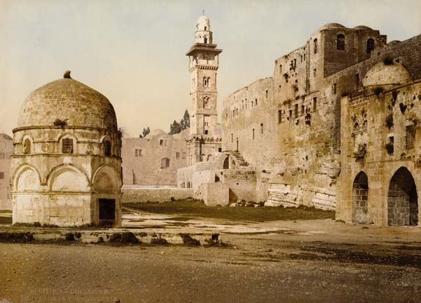 Jerusalem, Burg Antonia from 