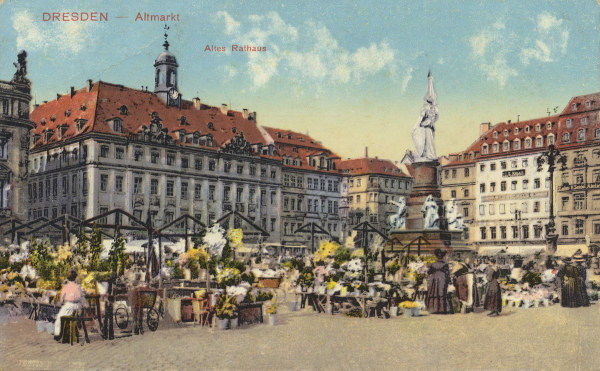 Dresden, Altmarkt from 
