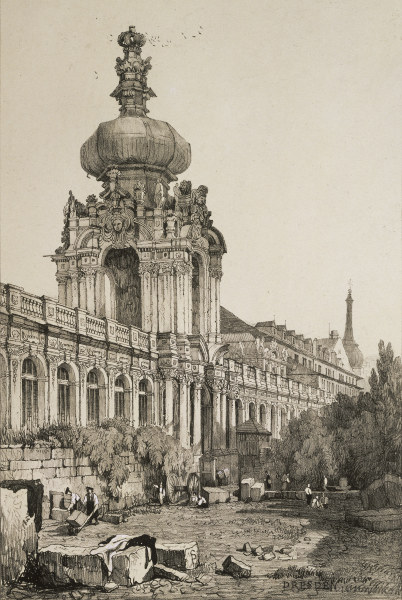 Dresden, Zwinger from 