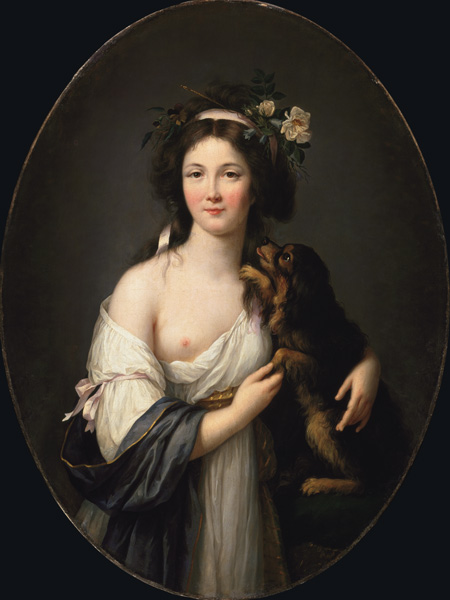 E.Vigee-Lebrun, Madame d''Aguesseau from 