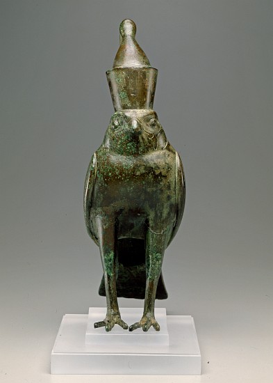 Falcon Horus, Late Dynastic Period, Egyptian, 663-525 BC from 