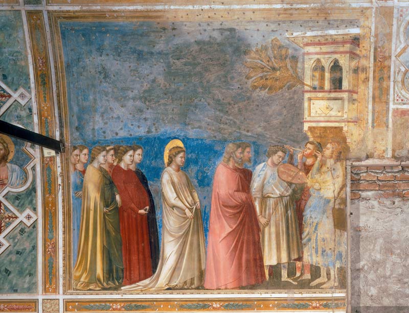 Giotto, Hochzeitszug Mariae from 