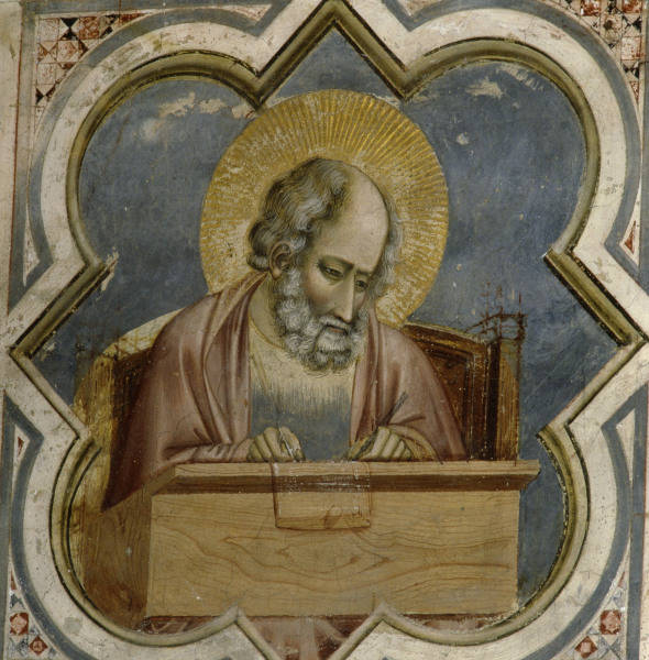 Giotto, Evangelist Matthaeus from 