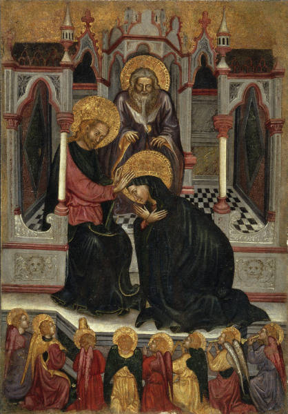 Giovannino di Pietro, Kroenung Mariae from 