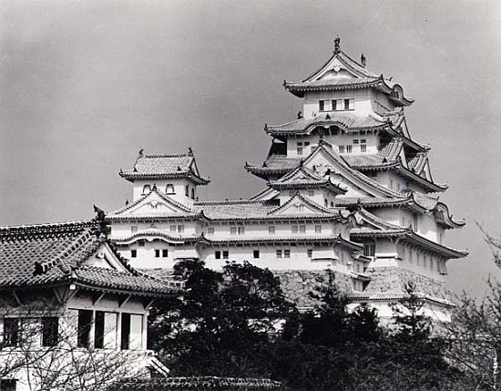 Himeji Castle, Kyoto, completed 1609 from 