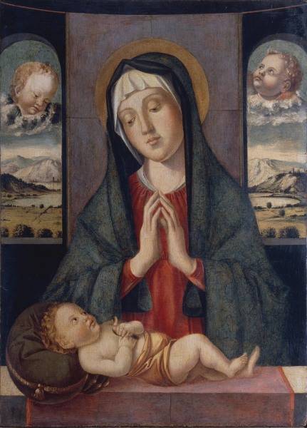 Jacopo da Valenza, Maria mit Kind from 