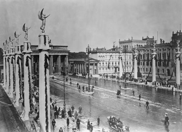 Jubilaeum Wilhelm II,Pariser Platz/Foto from 