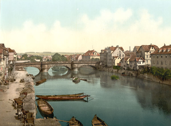 Kassel, Wilhelmsbrücke from 