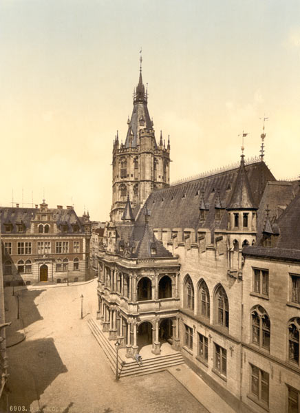 Köln, Altes Rathaus from 