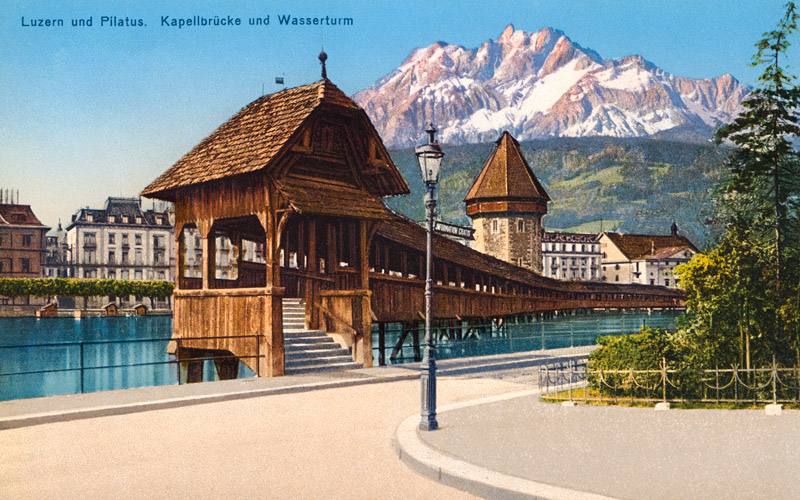 Luzern, Kapellbrücke from 