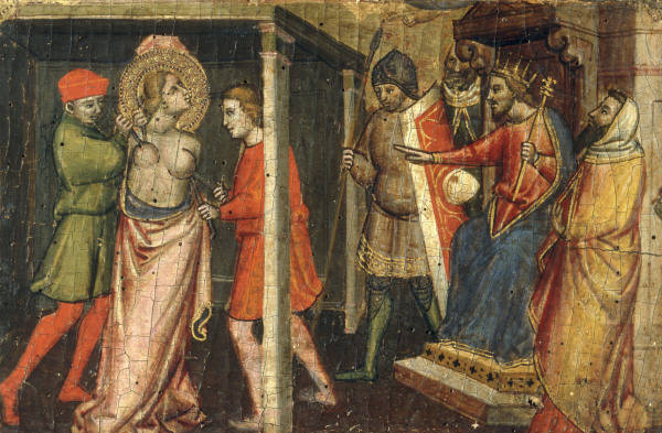Lorenzo di N.Gerini, Hl.Agathe from 