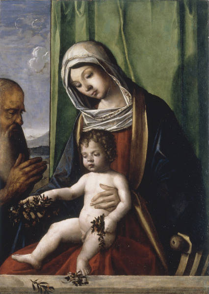 N.Rondinelli, Maria mit Kind u.Hieronym. from 