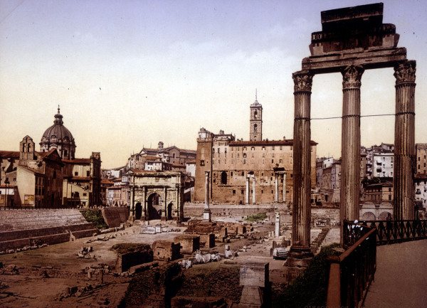Rom, Forum Romanum from 