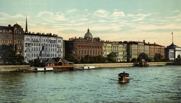 St.Petersburg, Admiralitätskai from 