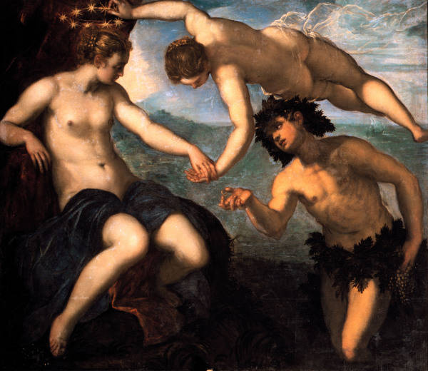 Tintoretto, Bacchus & Ariadne from 