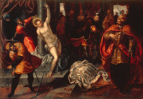 Tintoretto, Hl.Katharina Auspeitschung from 