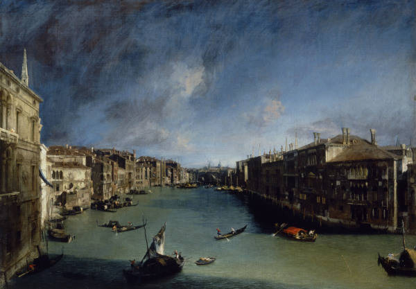 Venedig, Canal Grande / Canaletto from 
