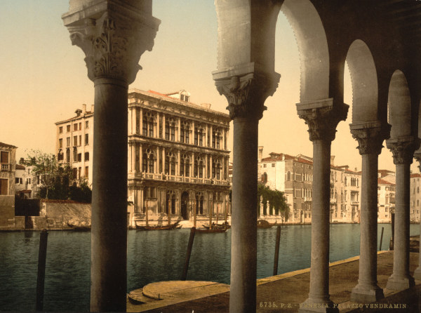 Venedig, Palazzo Vendramin Calergi from 