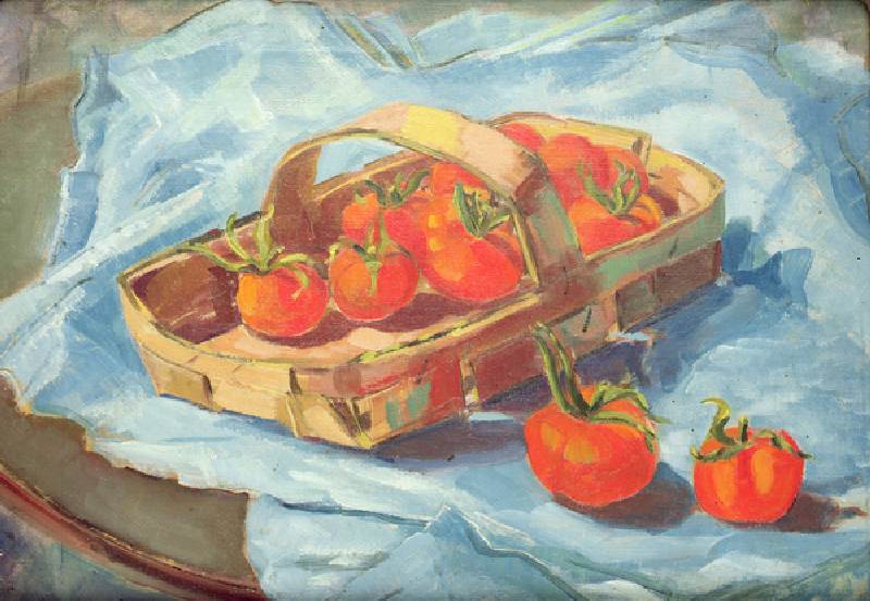Basket of Tomatoes, c.1936 (oil on canvas) from Nora Summers
