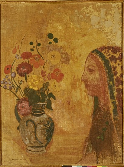 Profile of a Woman from Odilon Redon