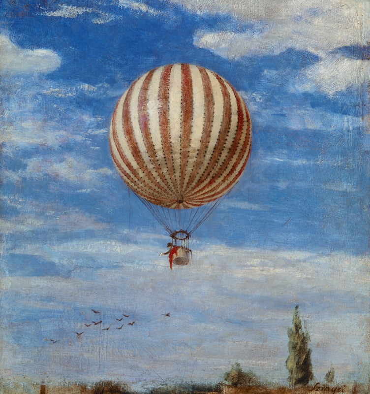 Der Luftballon from Pál Szinyei-Merse