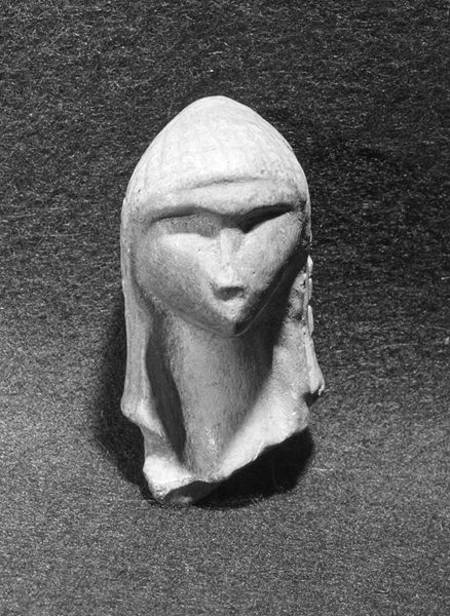 Head of a Woman known as Venus of Brassempouy from Paleolithic