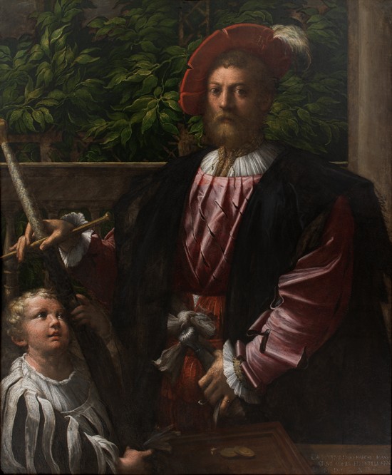 Portrait of Lorenzo Cybo Malaspina (1500-1549) from Parmigianino