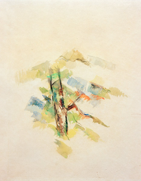 Baumstudie from Paul Cézanne