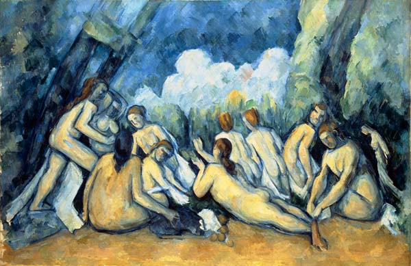Die großen Badenden from Paul Cézanne