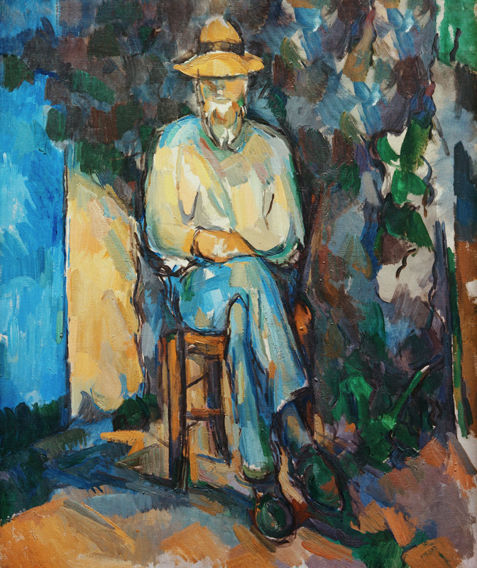 Der Gärtner Vallier from Paul Cézanne