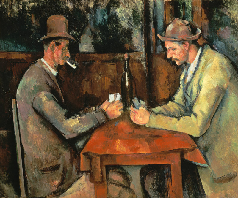 Die Kartenspieler from Paul Cézanne