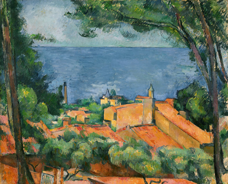 Die Bucht von Estaque from Paul Cézanne