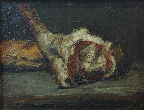 Hammelkeule und Brot from Paul Cézanne