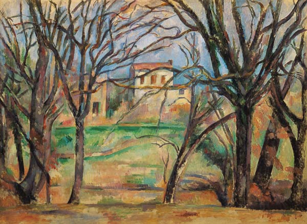 Häuser und Bäume from Paul Cézanne