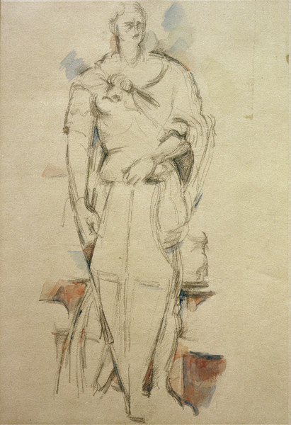 Hl. Georg nach Donatello from Paul Cézanne