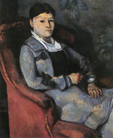 Madame Cézanne from Paul Cézanne