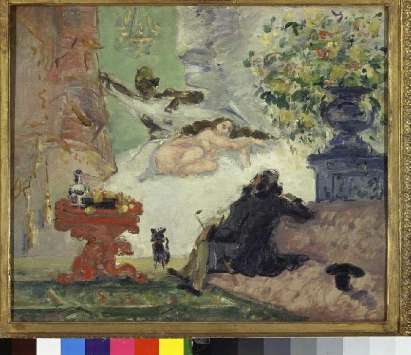 Eine moderne Olympia. from Paul Cézanne