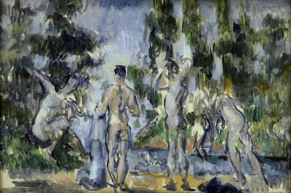 P.Cezanne, Badende (1890/1900) from Paul Cézanne