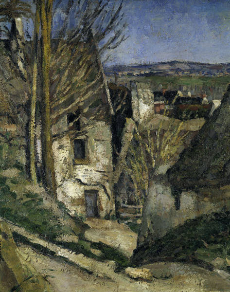 P.Cezanne, Haus des Gehaengten / Detail from Paul Cézanne
