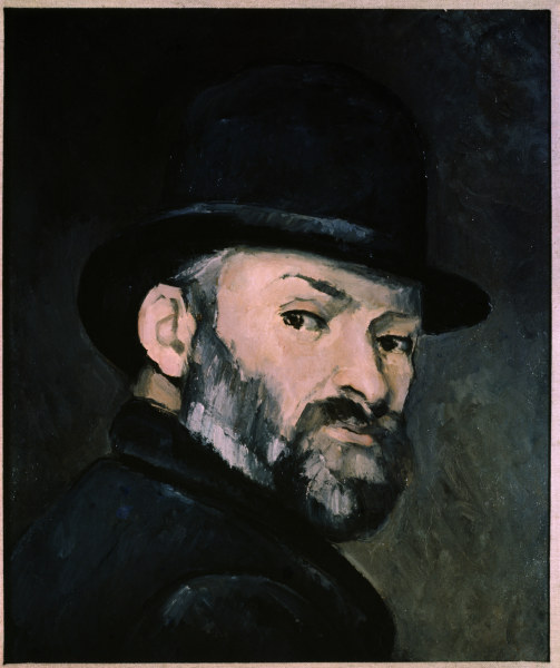 Selbstbildnis mit Melone from Paul Cézanne
