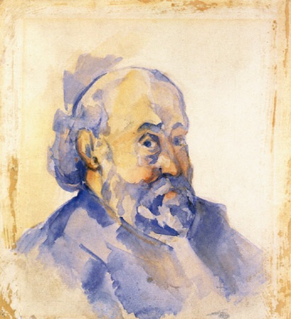 Skizze: Selbstportrait from Paul Cézanne