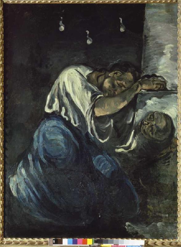 Die trauernde Magdalena. from Paul Cézanne