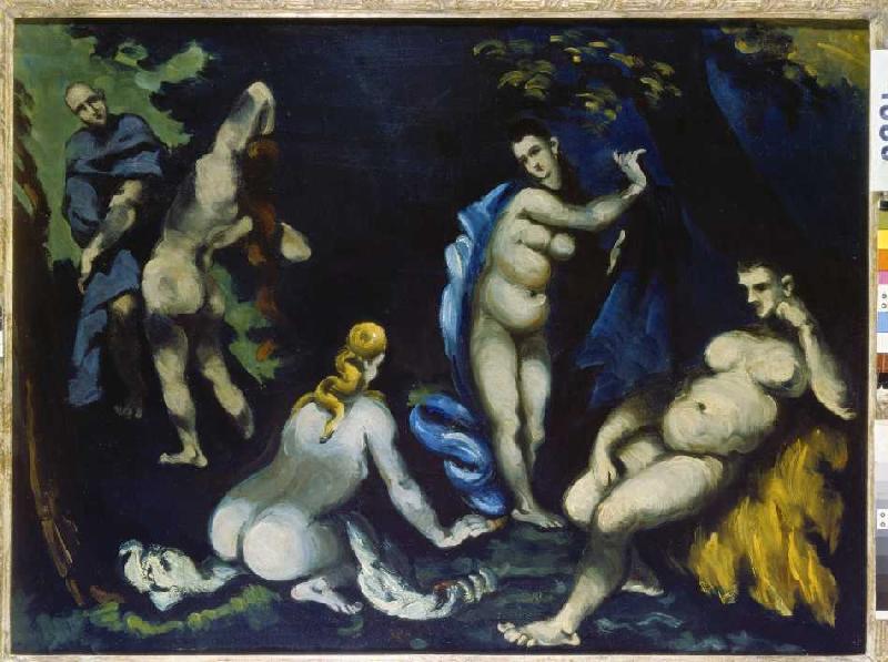 Die Versuchung des hl. Antonius. from Paul Cézanne