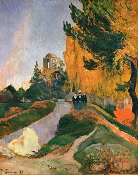 Les Alyscamps from Paul Gauguin