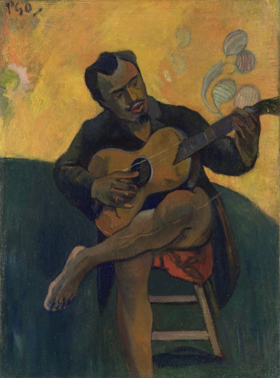Guitar player from Paul Gauguin